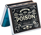 Cute and Portable Metal Pill Organizer – 8 Compartments, Elegant Chrome Finish - Image 4