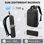 Backpack for Men Women Lightweight Business Laptop Backpack for 15.6 Inch - Image 2
