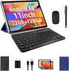 2025 Android 15 Tablet 11inch, Support Face Unlock, 18W Fast Charging, by COLORROOMKidsTablets