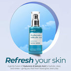 Envy Hyaluronic Acid Serum for Face - Pore Cleansing, Skin Tightening & Hydrating - Dermatologist Tested, Anti-Aging Facial Serum for All Skin Types - Cruelty-Free Korean Skin Care - 1.69 Fl. Oz