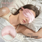 Pure 22 Momme 6A Grade Mulberry Silk Sleep Mask - Image 3