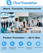 iTour D-Lite Dual Screen Language Translator Device, 2025 Real-Time Voice - Image 7