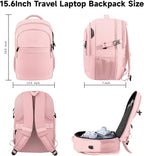 Lapsouno Business Laptop Backpack, Travel Backpack, Carry on Backpack - Image 6