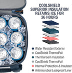 CleverMade Collapsible Insulated Cooler Bag – Leakproof Soft Folding Cooler - Image 8