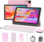 Android 15 Tablet 10 Inch, 20GB RAM+128GB ROM/2TB Expandable, 2 in 1 Tablets by CUPEISI