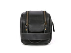 10" Premium Leather Toiletry Travel Pouch - Image 6
