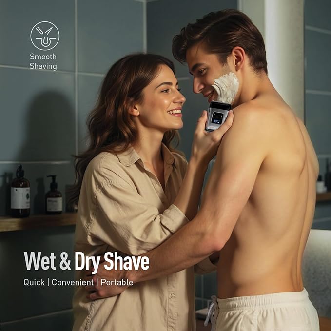 Professional Foil Shaver for Men: Cordless Electric Razor - Image 8