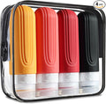 Travel Bottles for Toiletries, Tsa Approved 3oz Travel Size Containers BPA Free by Mrsdry