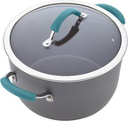 Rachael Ray Cucina Hard Anodized Nonstick Cookware Pots and Pans Set, 12 Piece - Image 12