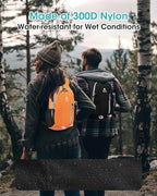 Small Hiking Backpack with Front Phone Holder, Packable Back pack with Chest - Image 6