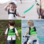 Accmor Toddler Harness Leash + Anti Lost Wrist Link, Cute Dinosaur Kids Harness - Image 4