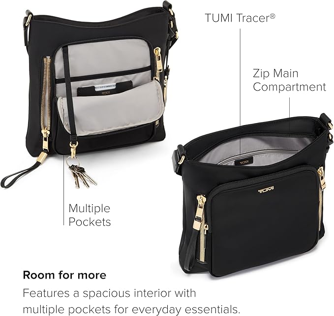 TUMI - Voyageur Tyler Crossbody - Nylon Crossbody Bag - Business, Travel Bag - - Image 3