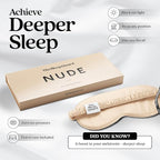 Pure Silk Sleep Mask Light Blocking Travel Essentials. Eye Masks - Image 3