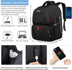 HILUSEN Extra Large Backpack for Men 50L, Insulated Cooler Lunch Box Backpack - Image 5