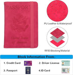 Melsbrinna Premium Leather Passport Holder Covers Case, Waterproof Rfid - Image 5