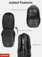 Lenovo B325 Laptop Backpack, Water-Resistant Travel Backpack - Image 6
