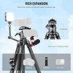 NEEWER LITETRIP LT38 61" Travel Tripod Carbon Fiber - Image 7