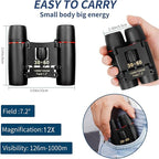 Compact Binoculars for Adults and Kids, HD Mini Portable Outdoor Binoculars - Image 3