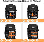 MOSISO Camera Backpack, DSLR/SLR/Mirrorless Tactical Camera Bag Case - Image 3