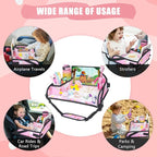 Kids Travel Tray for Car Airplane - Image 2