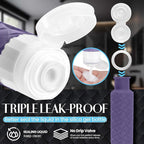 Travel Bottles for Toiletries, TSA Approved Silicone Travel Size Containers for - Image 5