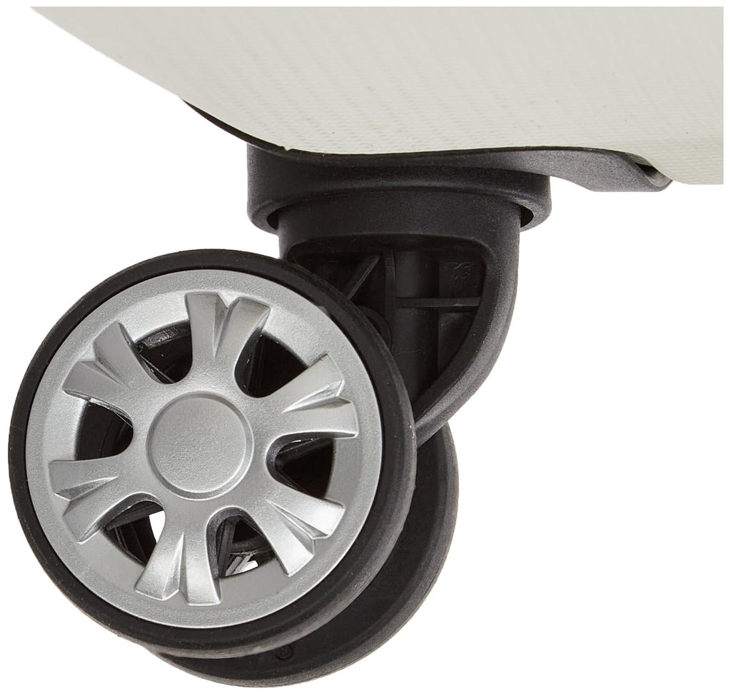 Melbourne Hardside Expandable Spinner Wheel Luggage (White / 2 Piece (20"/28"))