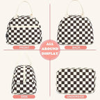 FlowFly Lunch Bag for Women Insulated Lunch Box Corduroy Lunch Tote Cooler for - Image 5
