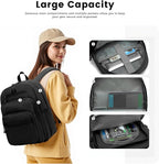Lanola Basic Multi-Pocket Multipurpose Backpack Classical Water Resistant - Image 3