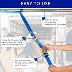 Ratchet Straps, 1 Inch x 16.4 Feet - Image 5