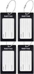 Luggage Tags Metal Suitcase Tags Travel Bag ID Identifier Luggage Tag by WeBravery