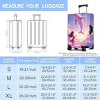 Luggage Cover Washable Suitcase Protector Anti-Scratch, Stretchable Fit - Image 6