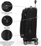 Travelpro Platinum Elite Softside Expandable Carry on Luggage, 8 Wheel Spinner - Image 4