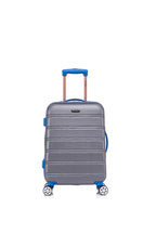Melbourne Hardside 2 Piece Expandable Spinner Wheel Luggage Set (Grey / 2 Piece (20"/14" Tote))