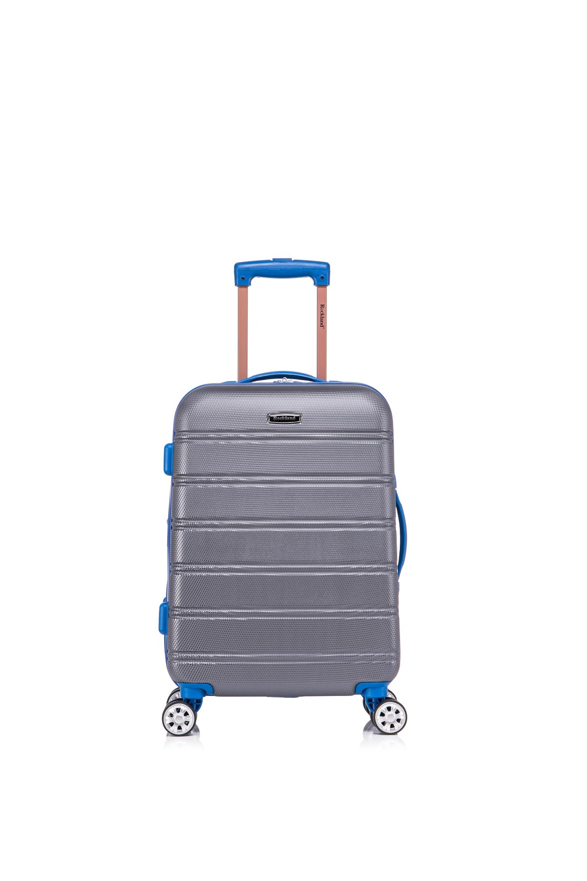 Melbourne Hardside 2 Piece Expandable Spinner Wheel Luggage Set (Grey / 2 Piece (20"/14" Tote))