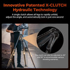 SmallRig x Potato Jet Tribex Hydraulic Carbon Fiber Tripod Fast Extend Camera - Image 2