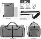 120L Duffle Bag for Travel, Large Foldable Waterproof Travel Duffel Bags - Image 2