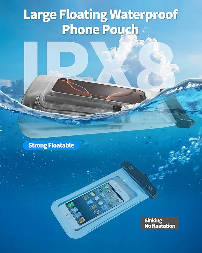 Large Waterproof Phone Pouch - Image 3