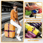 Adjustable Travel Luggage Strap Suitcase Belt Travel Bag Accessories 1.96 in W - Image 6