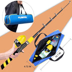 PLUSINNO Kids Fishing Pole, Portable Telescopic Fishing Rod and Reel Combo Kit - - Image 2