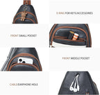Sling Bag for Women Crossbody Bag Fanny Pack Cross Body Sling Purse Vegan - Image 6