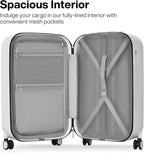 mixi 20 Inch Carry On Luggage PC Hardside Suitcases - Image 3