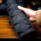 5 slots Hard men's watch travel case, Portable zipper storage organizer box - Image 7