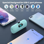 Mini Portable Charger 5000mAh Power Bank, 3A PD USB C Cell Phone Portable Power - Image 4