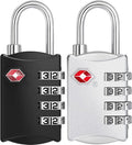 ZHEGE Travel Locks 2 Pack, Luggage Locks by ZHEGE