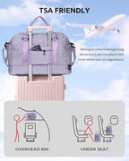 College Roommate Gifts, Teen Girls Gift Ideas-Girl Initial Travel Bags - Image 7