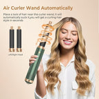 5 in 1 Blow Dryer Brush, Upgrade Hair Dryer Brush Set Negative Ion Air Styler Curling Wrap Air Curler, Hot Air Brush Curling Iron Hair Styling Tools As A Gift for Straight/Curl/Dry/Smooth
