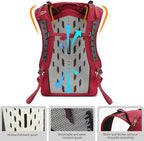 Hiking Hydration Backpack with 3l Water Bladder - Image 4