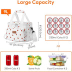Lifewit Medium Lunch Bag Insulated Lunch Box Soft Cooler Cooling Tote - Image 4