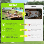Double Hammock for 2 Person, Handwoven Cotton Rope Hammock - Image 3