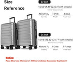 KYME Luggage Sets 2 Piece Hardshell 22"/26" Suitcase - Image 7